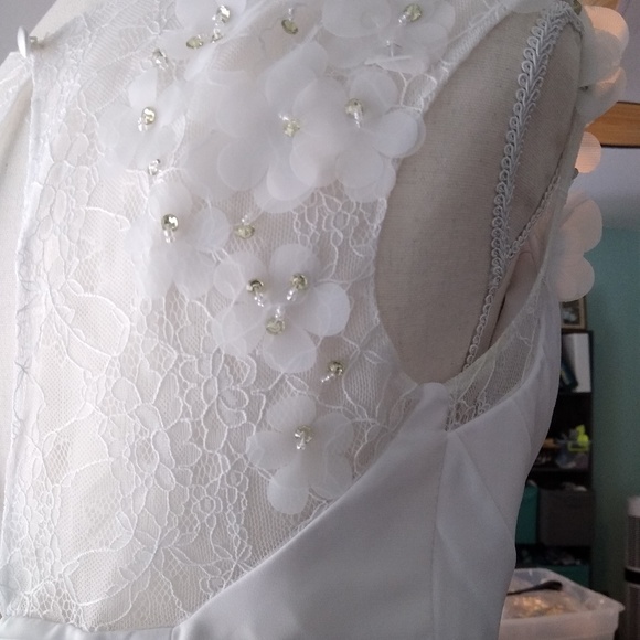 NWT Size 6 Ruched A-Line Beach Wedding Dre… - Picture 8 of 10